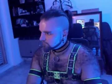 kinkracc — Kinky Sub boy in chastity and chillin #bdsm #hairy #leather #submissive #smoke