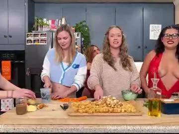 nakedbakers — Oil up everyones titties! (goal 3 of 8) [329 tokens left] Naked Dinner Party - Friendsgiving