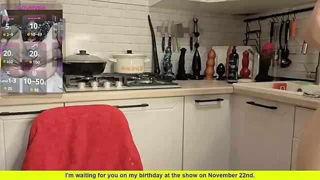 Edena_ — achieved the goal=hot video gift