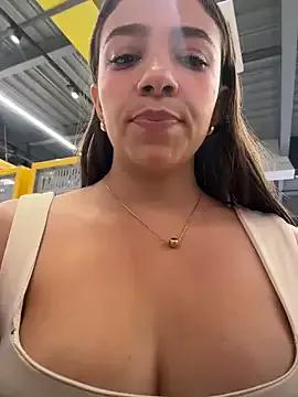 Hall_16 — My friend touches my tits in public